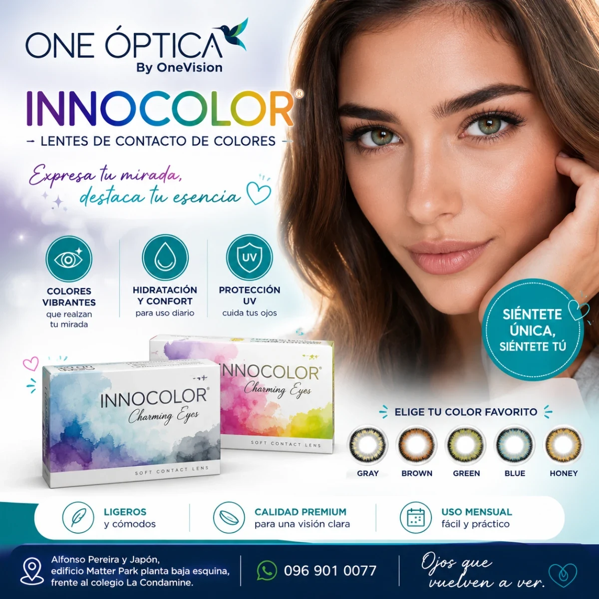 LENTES DE CONTACTO DE COLORES