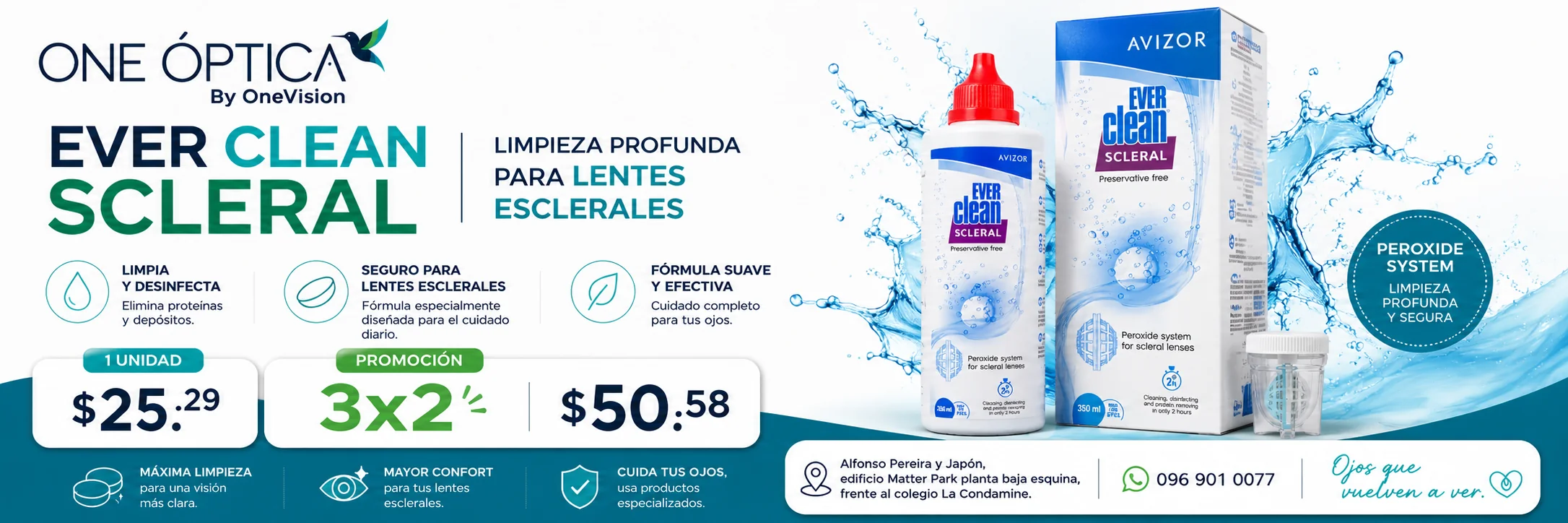 Promoción Ever Clean Scleral